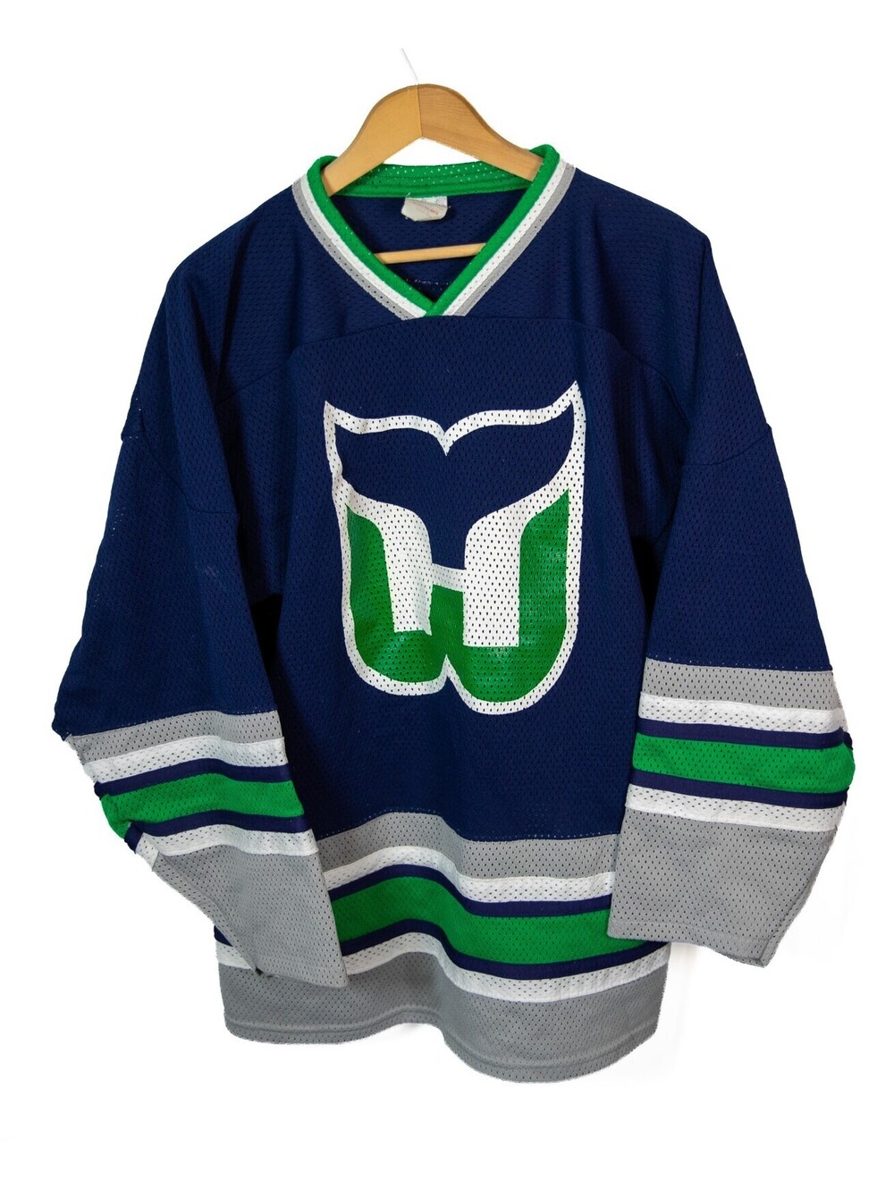 Vintage 90s Hartford Whalers Jersey #15 Dave Tippett Made in Canada Mens XL
